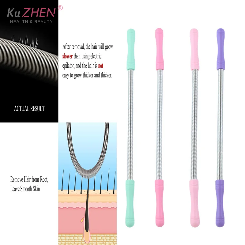 

1PCS Facial Hair Remover For Women.Remove Unwanted Hair On Upper Lip,Chin,Face,Or Neck U-shape Remover Spring For Unsightly Hair