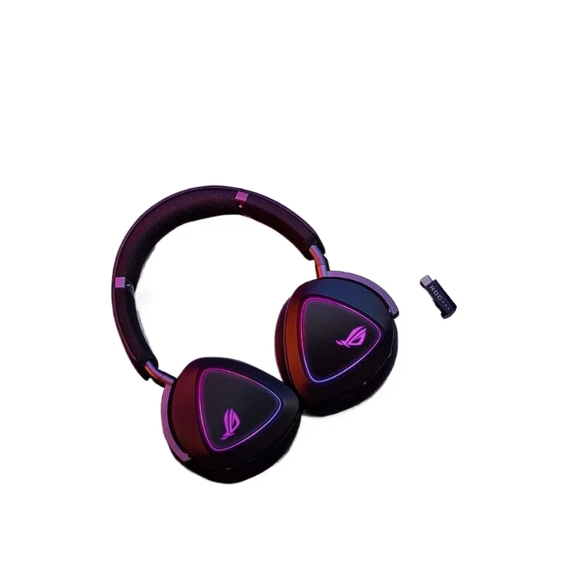 ROG Prism 2 inalámbrico con cable, auriculares para juegos de tres modos, sonido envolvente 7,1, deportes electrónicos, auriculares inalámbricos montados en la cabeza