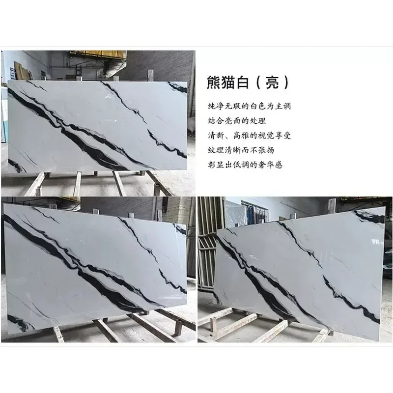 Foshan factory rock slab custom processing special-shaped dining table panel shoe cabinet TV cabinet side cabinet coffee