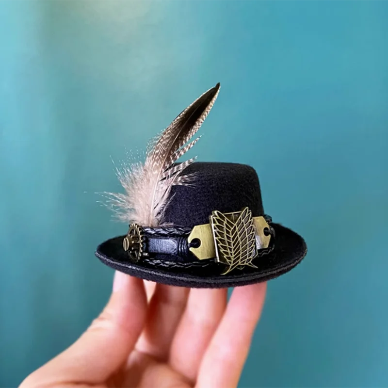 Nio Nomi Cowboy Hat Collection for ES8ec6ET7 Accessories Straw Hat Robot Headdress Feather Classic Decoration