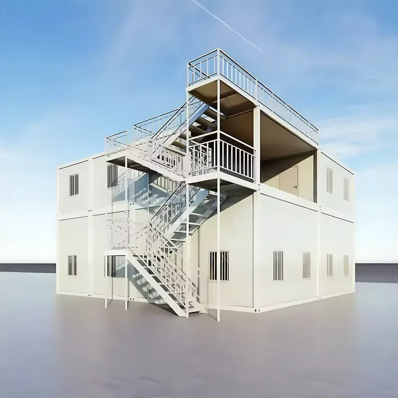 2026 hot Mobile Luxury Tiny Home Prefabricated Luxury Villa Small House with Custom Folding Prefab House for Sale