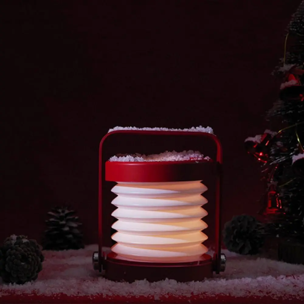 Lámpara de Camping plegable regulable táctil, luz nocturna portátil con carga USB, lámpara de mesa creativa, regalo para niños