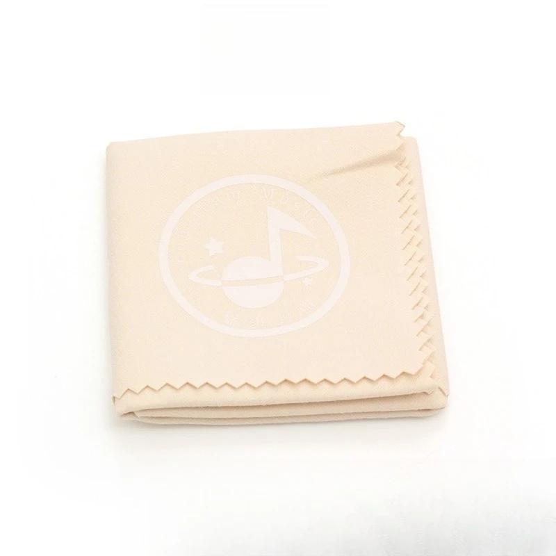 Pano de limpeza de guitarra, violino, piano, guzheng, erhu, acessórios de pipa pano de cuidado e limpeza