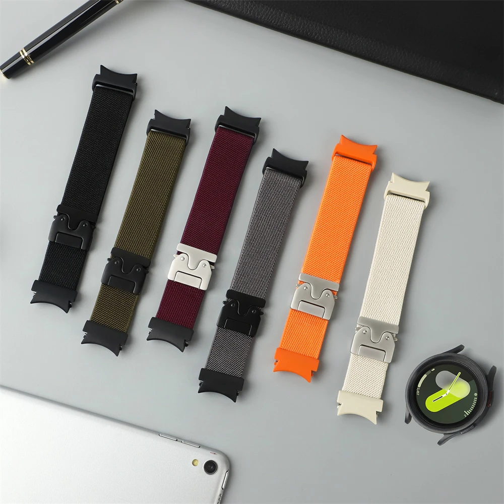 삼성 갤럭시 워치 4 5 6 7 버튼 탄성 파라슈트 스포츠 시계줄