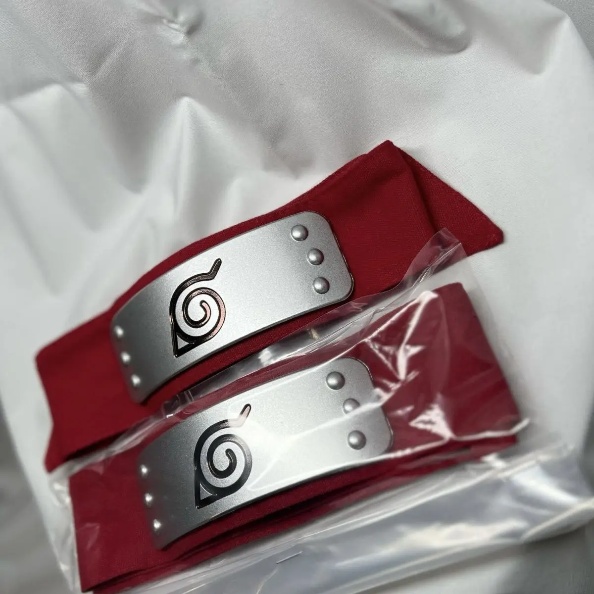 Anime Naruto Konoha Stirnband Cosplay Stirnschutz Verstellbares Stoff-Stirnband Halloween Party Kostüm Zubehör Geschenk – Detail 3