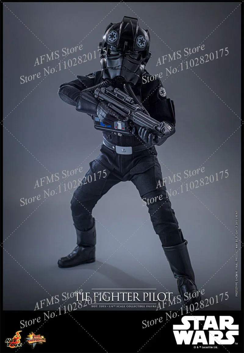 HOTTOYS MMS798 1/6 Scale Collectible Figure Star Wars 4 TIE Fighter Pilot Full Set 12Inch Men Soldier Action Figure Body Toys view 6