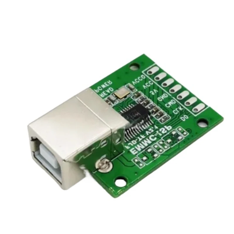 EMMC ISP Flywire Adapter - 3-Wire High-Speed USB Programmer with AU6438BS Chip