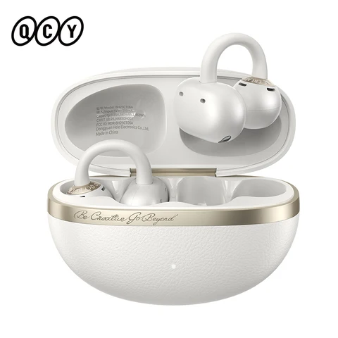 QCY Crossky C50 Open Ear Wireless Earbuds Bluetooth 6.0 Comfort Clip On Sports…