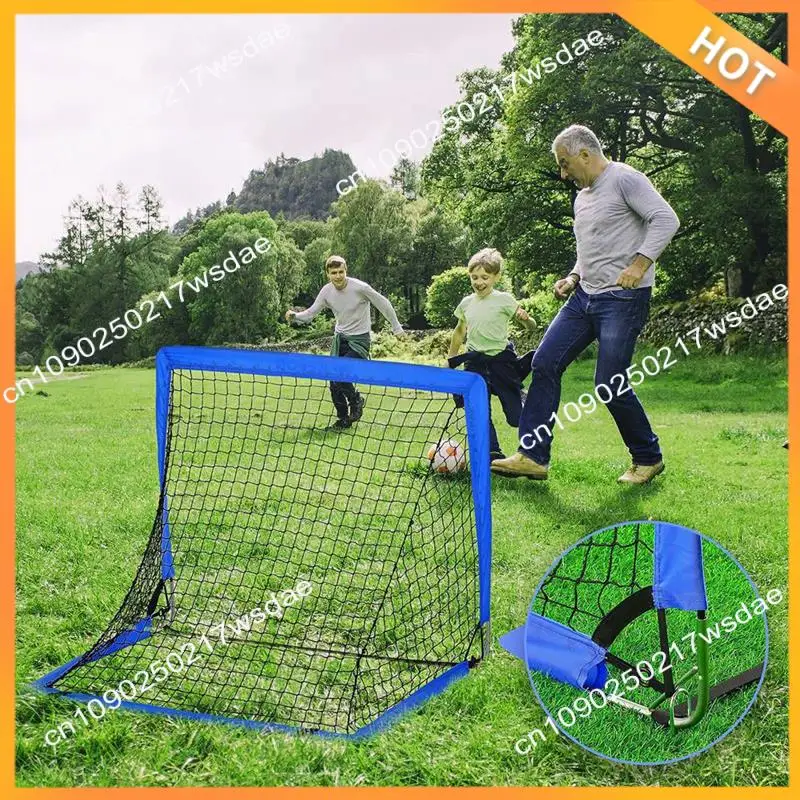 X08A ポータブルサッカーゴール 子供用 1パックアップサッカーネット 裏庭、青少年アウトドアスポーツ用