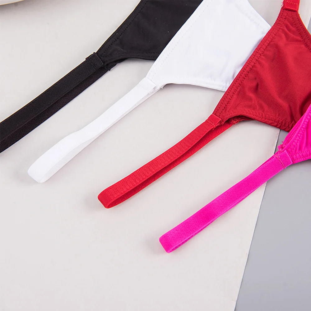 ملخصات الإناث القطن مطاطا T-الظهر منخفضة الارتفاع القطن g-سلسلة مثير ثونغ النساء سراويل داخلية مثيرة #5