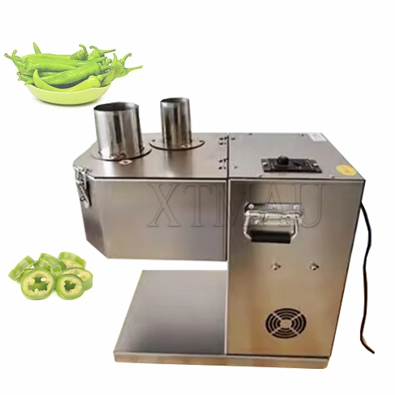 Electric Potato Slicer Commercial Automatic Fruit Vegetable Cutter Machine  Carrot Ginger Slicer