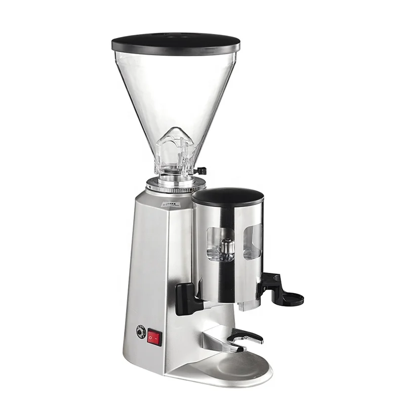 Large Capacity Commercial Professional Espresso Ceramic Blade Electric Coffee Bean Grinder Machine
