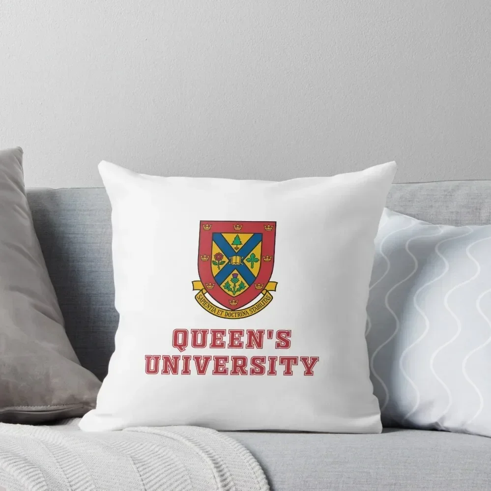 

Queen's University Throw Pillow Cushions For Decorative Sofa Cusions Cover Christmas Covers For Cushions pillow
