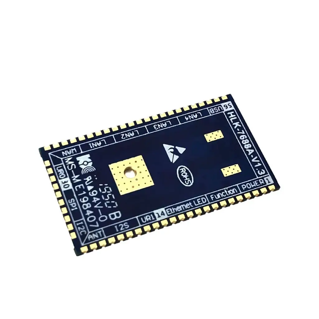 580MHz อนุกรมกับโมดูลเราเตอร์อินเตอร์เน็ตไร้สาย7688A การส่งสัญญาณไร้สาย OpenWrt พลังงานต่ำพิเศษ W/SPI I2C I2S PCM,UART,JTAG,GPIO PORT