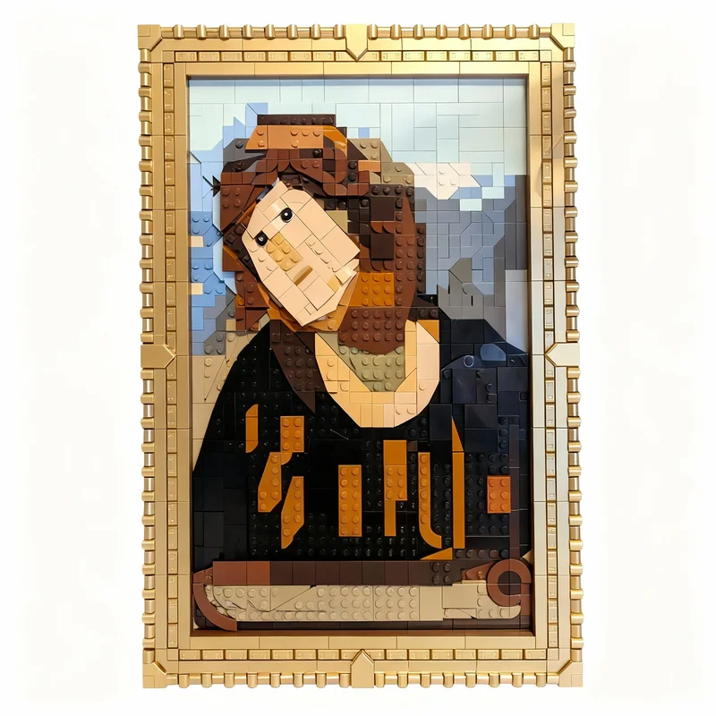 

1528pcs MOC Ecce Lisa Art Model Building Blocks Construction Toy Christmas Gifts DIY Creative Idea Education Birthday Assemble