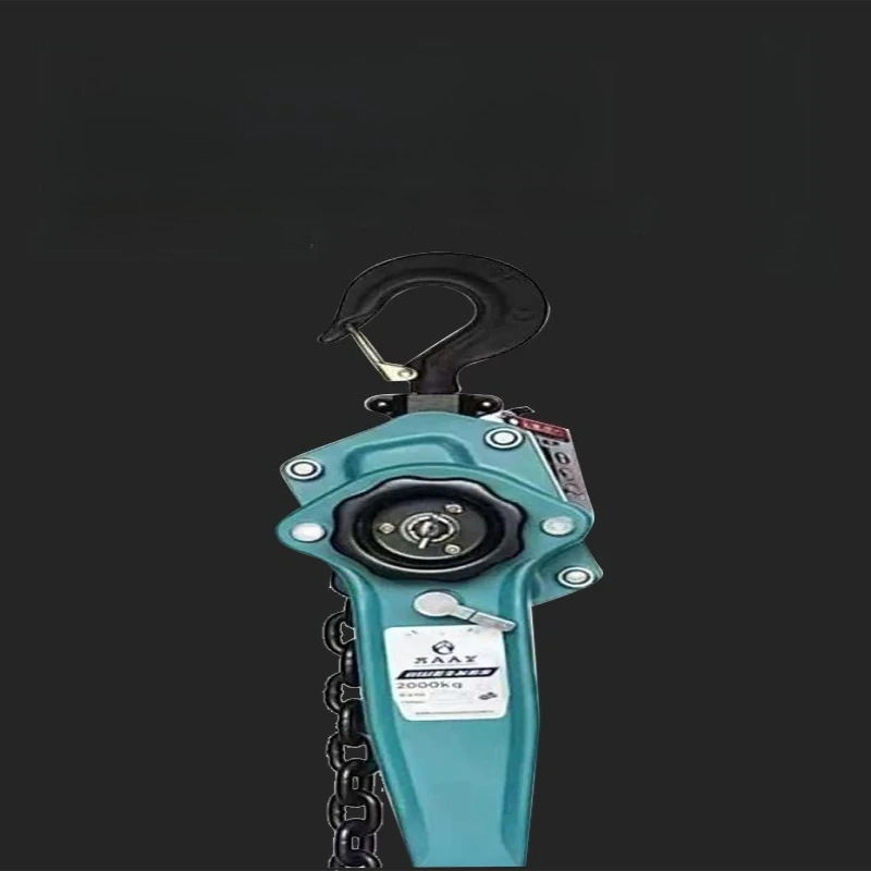 Hand-cranked Chain Hoist Manual Tensioner 0.75T, 1T, 3-ton Portable Crane Chain Hoist Traction Equipment Cabestans JTC