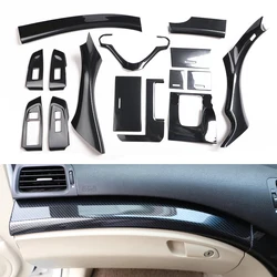 Fits Honda Spirior 2009 2010 2012 2013 RHD Right Hand Drive ABS Carbon Fiber Decoration Accessories Interior Mouldings Stickers