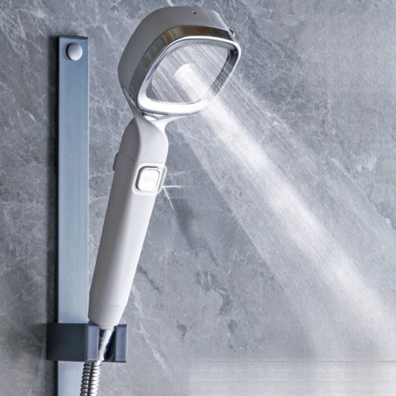 

High Pressure Filtered Shower Head Set Strong Pressurization Chlorine Removal Purifying Shower Nozzle for Home Bathroom