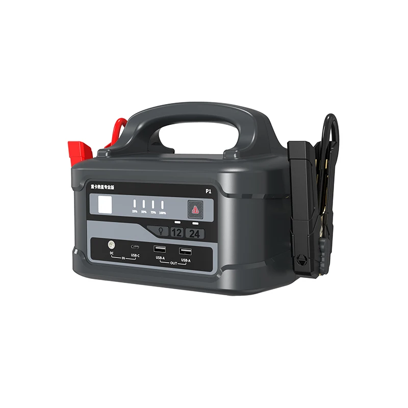 Big capacity Truck jump Starter heavy duty truck 12/24 volt jump starter car battery jump starter 24V