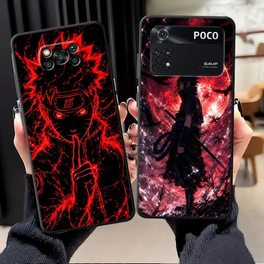 Phone Cover Case for Xiaomi Poco X8 Pro M5 M3 M4 M7 X3 X4 X5 X7 C50 F1 F3 F8 C61 C71 C85 C75 Cool Uzumakis N-Narutos