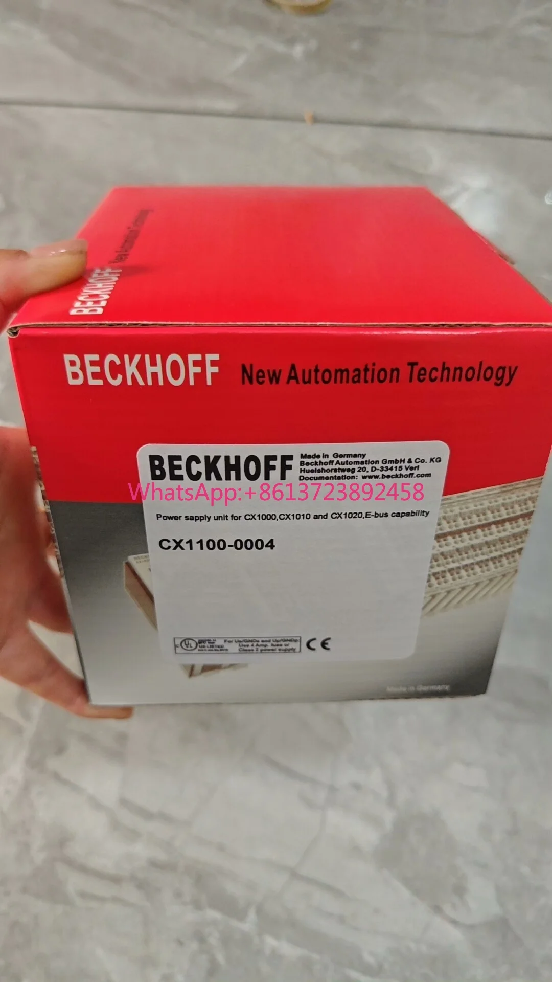 

Beckhoff Power Module CX1100-0004