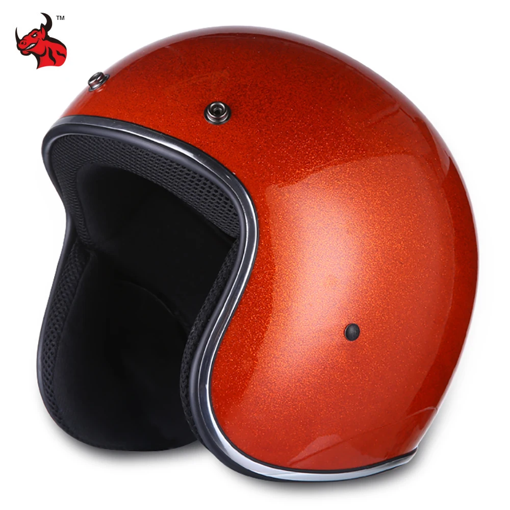 

DOT Certification Open Face Retro Motobike Riding Helmet Secure Capacete Motorcycle Equipment Electric Motorcycle Helmet