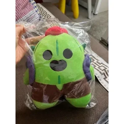 10cm-25cm Cartoon Cosplay Brawler Spike Plush Toy Cotton Pillow Dolls Cute Game Character Game Peripherals