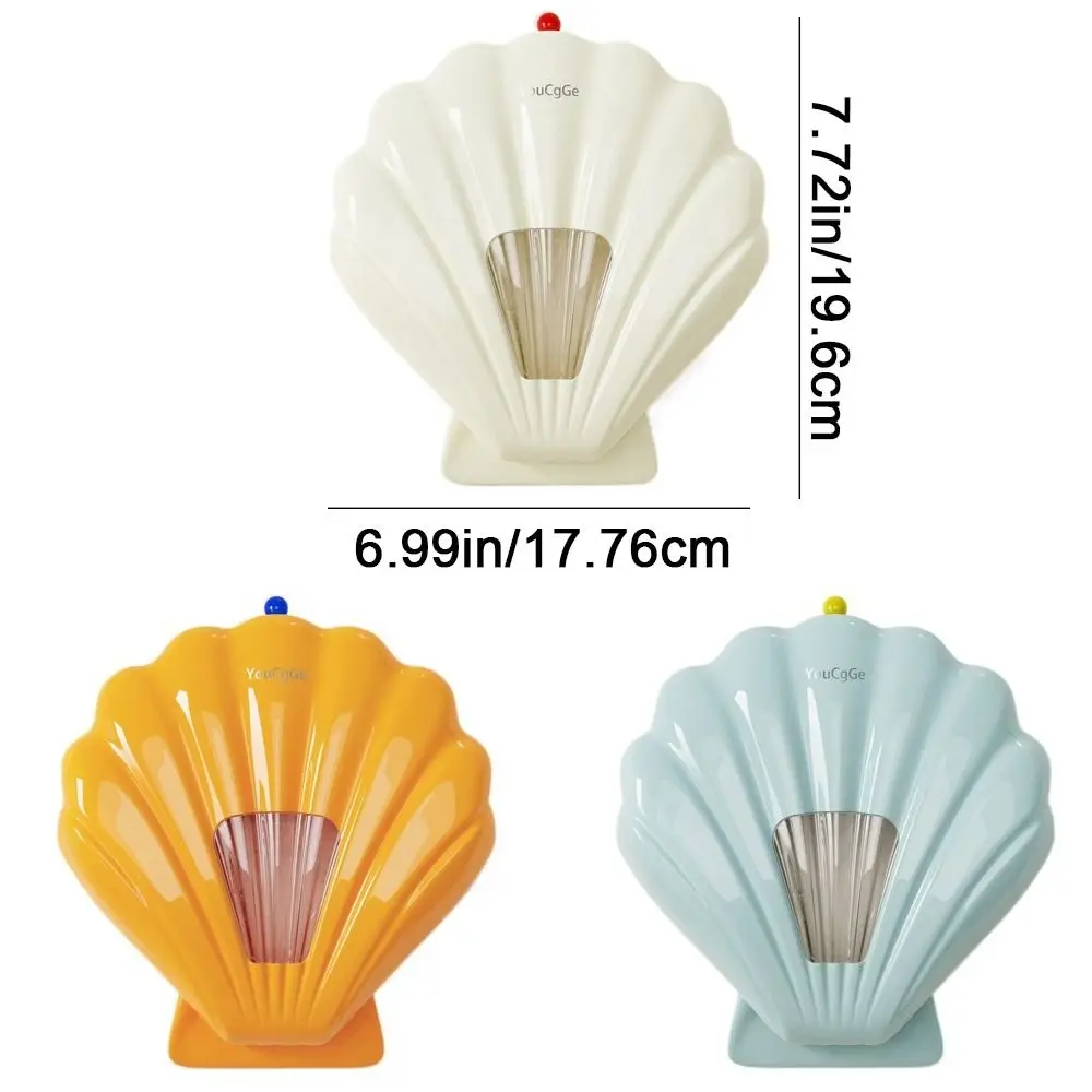 Plastic Shell Cling Film Organiser Large Capacity Wall Mounted Disposable Food Cover Storage Box Dustproof