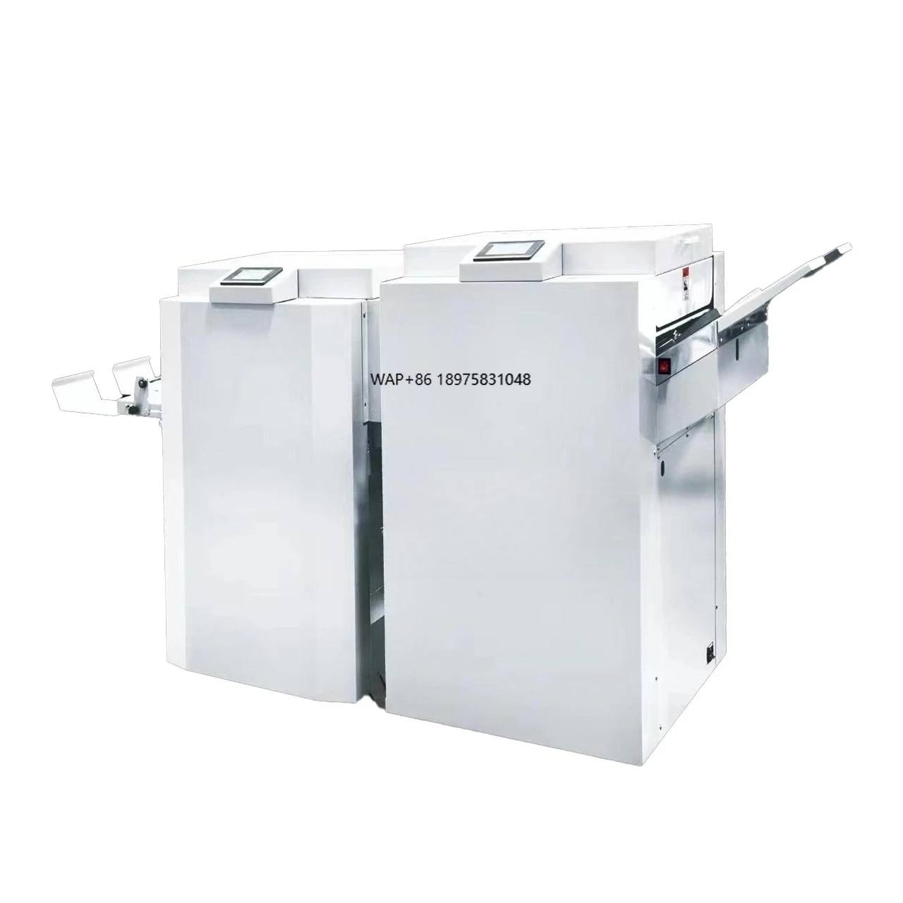 Heavy Duty High Speed Fully Automatic Booklet Making Machine Wire Binding Machine with Single Edge Trimming Function