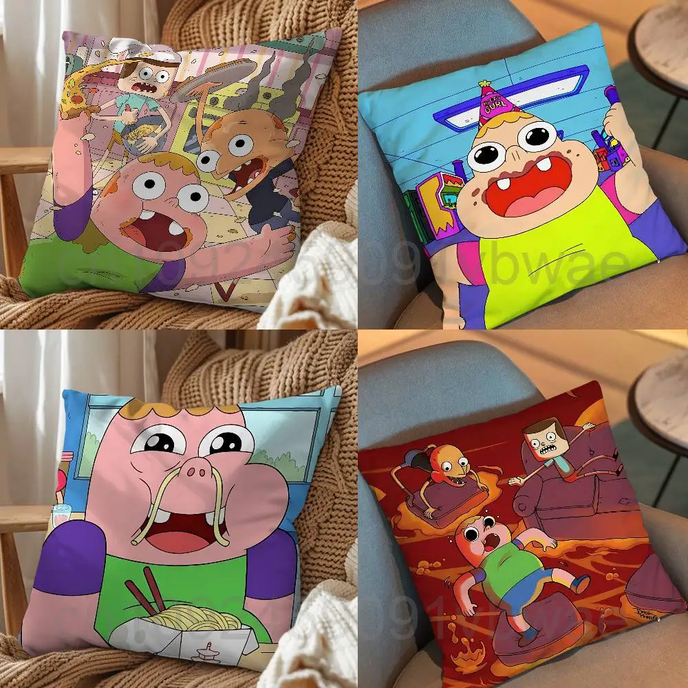 

Healing comedy Jeff Clarence Pillow Case Office Cushions Suitable For Sofa Car Bedroom Decorative Cushion Cover