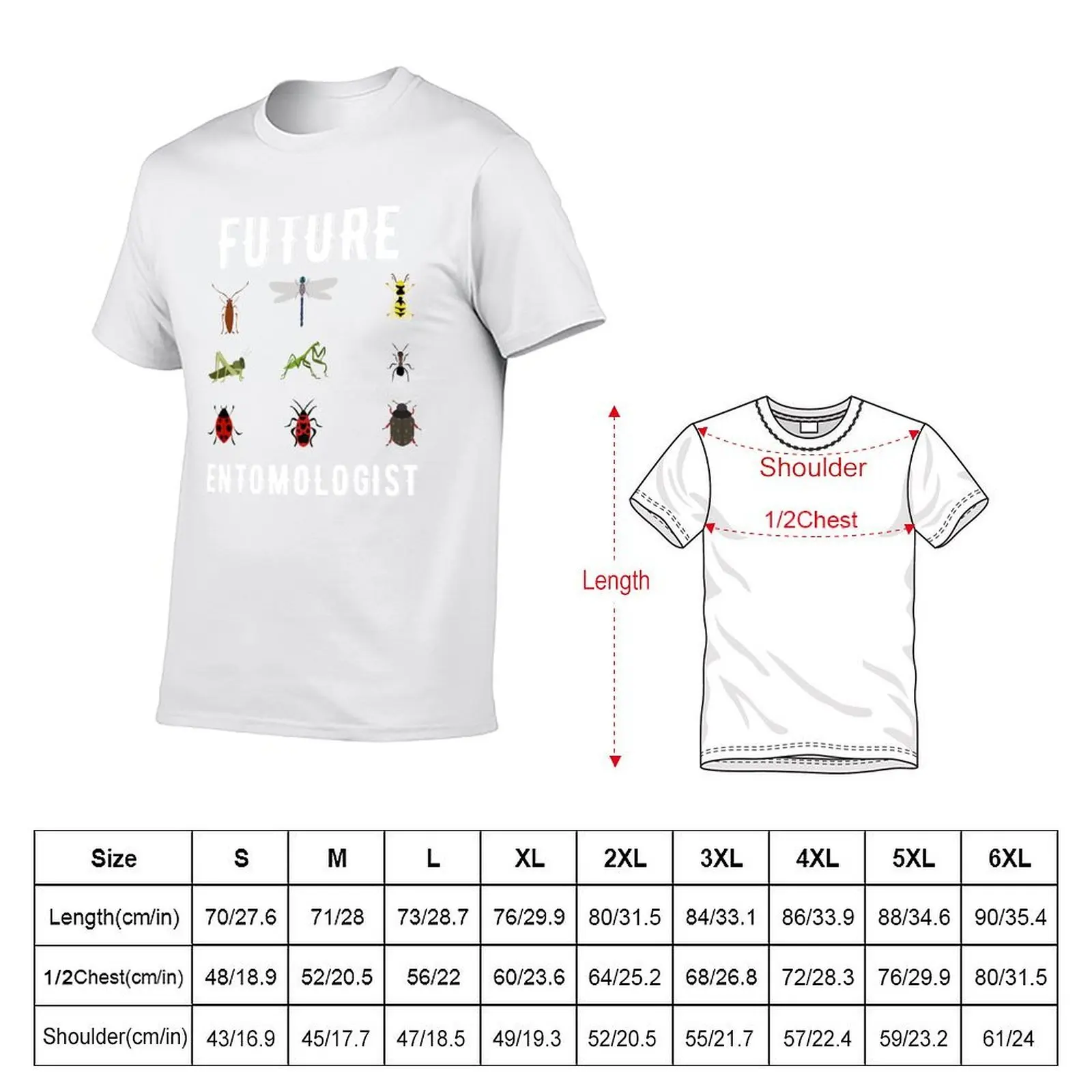 Insect Lover - Bug Catcher - Future Entomologist and Bug Collector T-Shirt t shirt personalised man t shirt luxury T-Shirt
