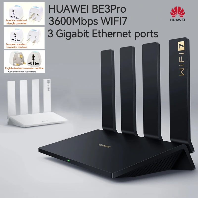 

Huawei Router BE3pro WiFi7 Gigabit Router 3570Mbps Home Router 2.5G