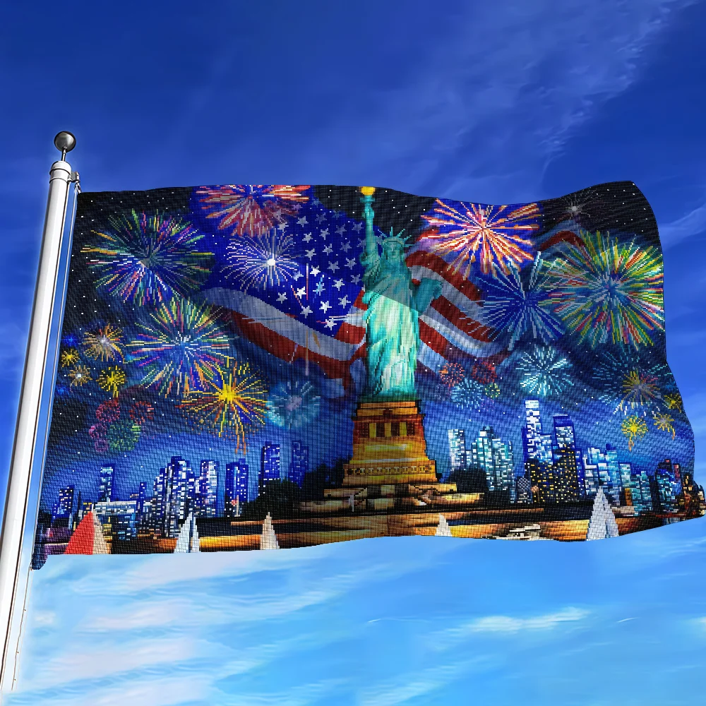 Art USA flag For Living Room H - Outdoor Camping Usa recension och pris