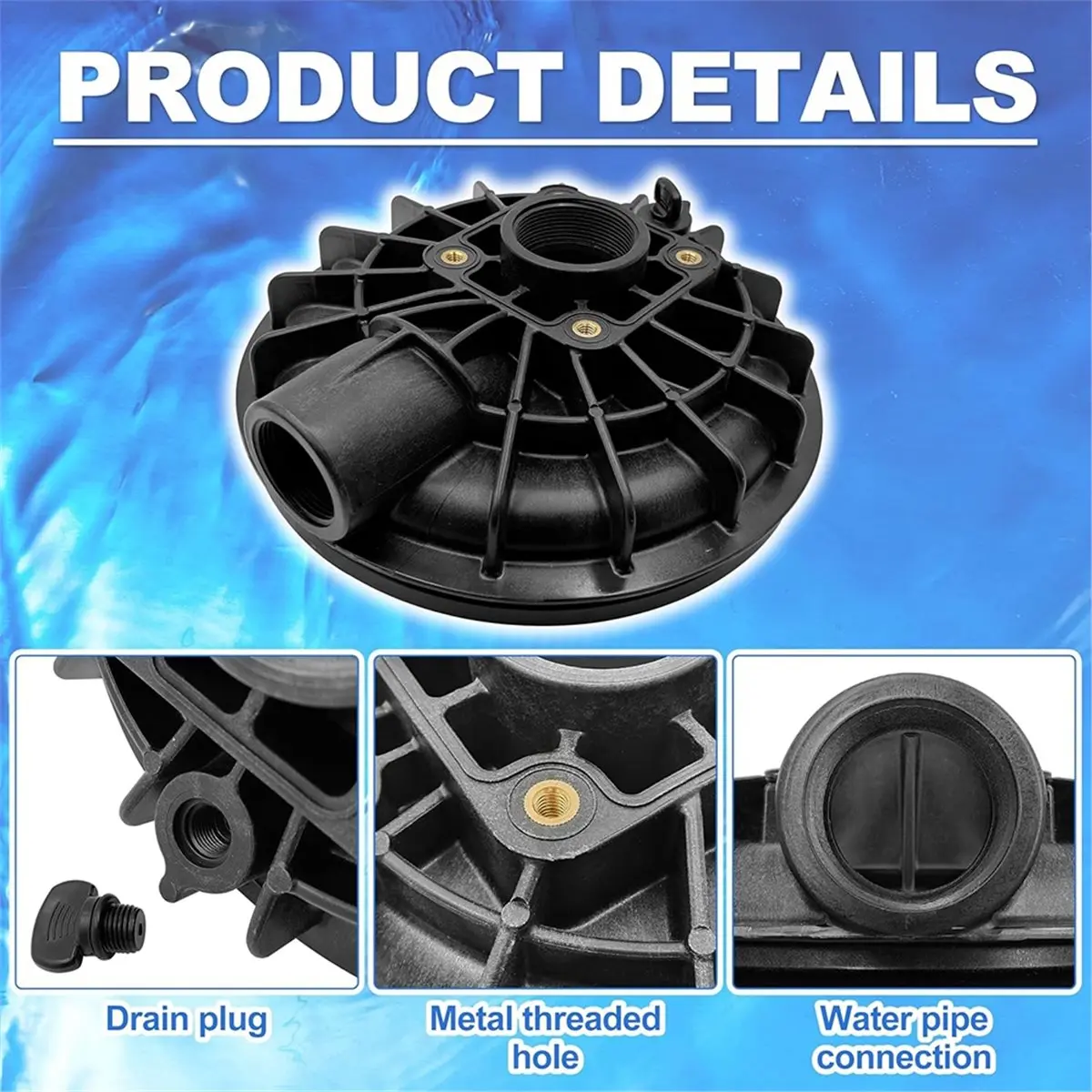 Happy New- C176-47P1 Tank Body Replacement for Sta- Full Rate and Up-Rate Max-E-Glas/-Glas Series C20-123 Suction Gasket