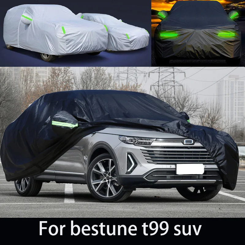 

For bestune t99 suv anti snow, anti freezing, anti dust, anti peeling paint, and anti rainwater.car cover protection