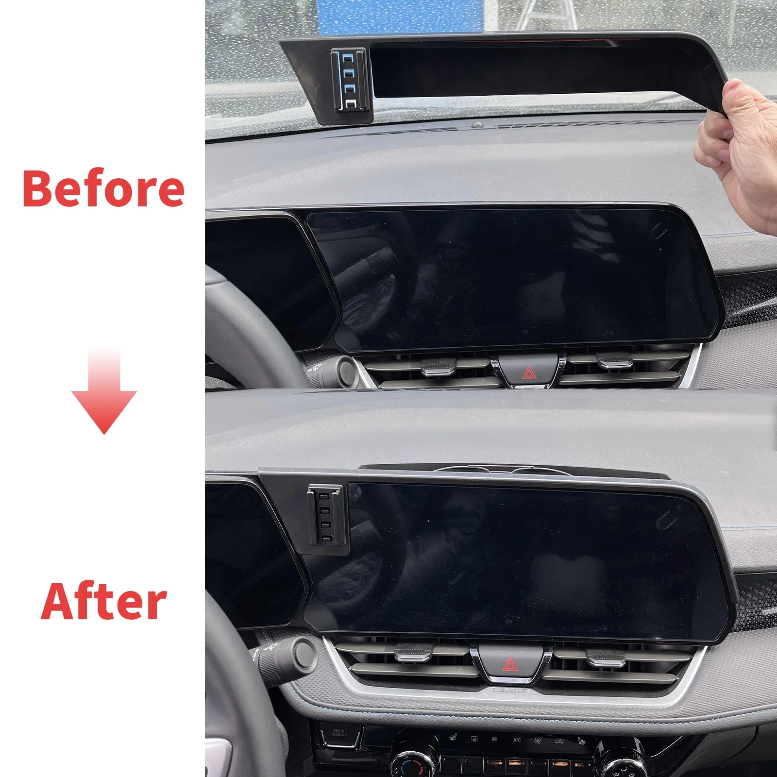 fit for Chevrolet Monza 2022 2023 2024 2025 2026 Cavalier Turbo Screen Base Phone Holder Mount ​​ Secure Clip Car​​ accessoires