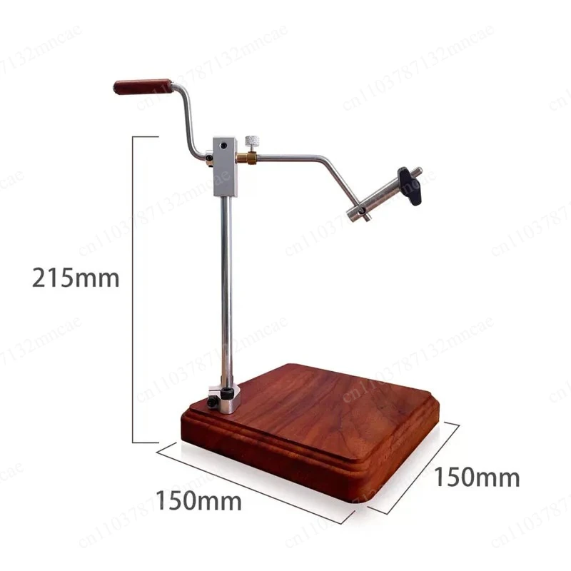 360° Rotating Quick-Clamp Non-Slip Base for Fly Fishing Fly Tying Bench with Rotary Vise Adjustable Damping
