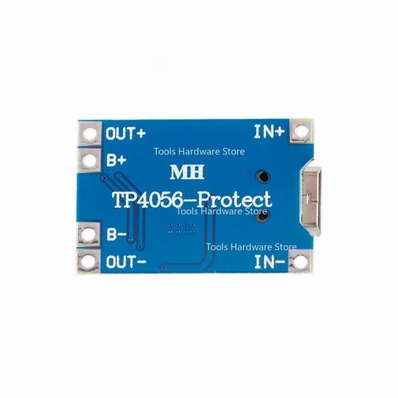 50 stücke Typ-C USB 5V 1A 18650 TP4056 Lithium-Batterie Ladegerät Modul Lade Board Typ C mit Schutz Dual Funktionen Li-Ion