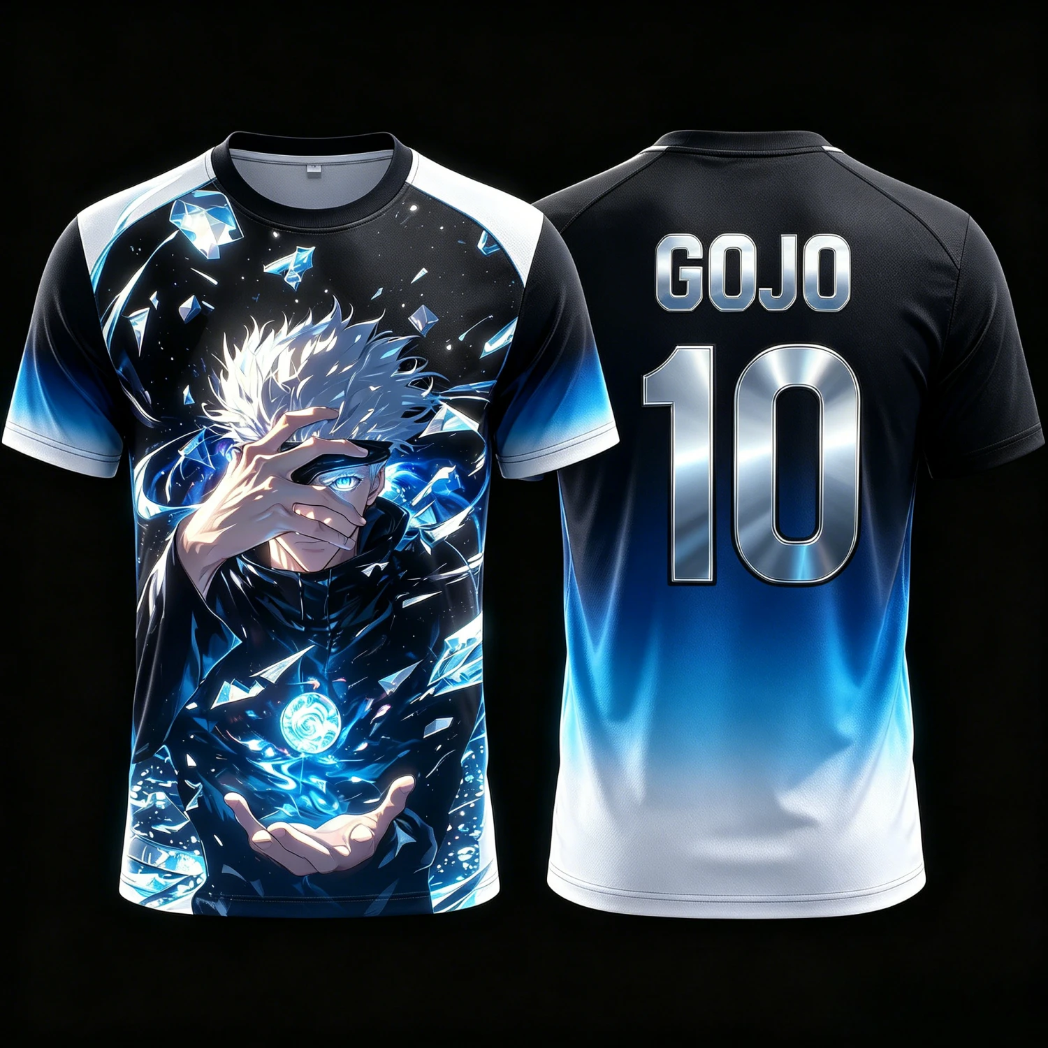 2026 Summer Jujutsu Kaisen Retro Cosplay T-shirt Men's 3D Printed Jiu Jitsu Short-sleeved Family Unisex Children's Sports Shirt