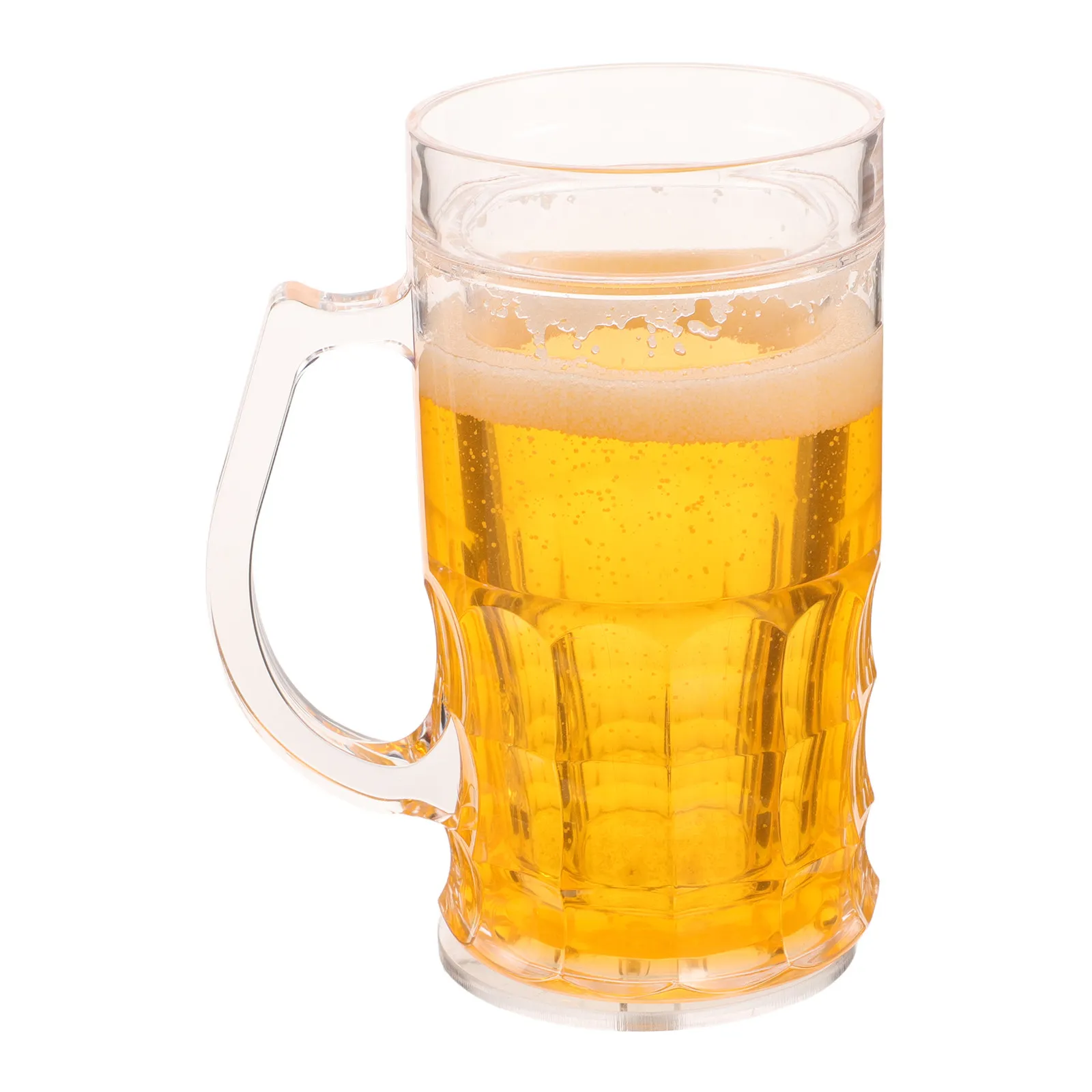 Simulated Beer Mug Fake Beer Glass Realistic Foam Oktoberfest Party Shelf Decor Bar Display Photo Prop Decoration