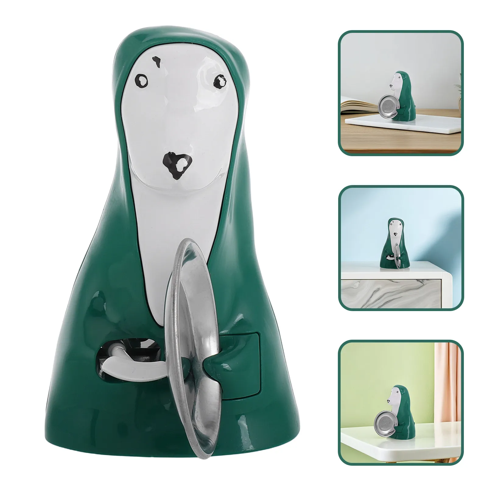 

Cute Dog Shape Knocking Pot Bell Funny Interactive Sound Pet Entertainer Ideal Gift for Friends Children Puppy Dog Toys