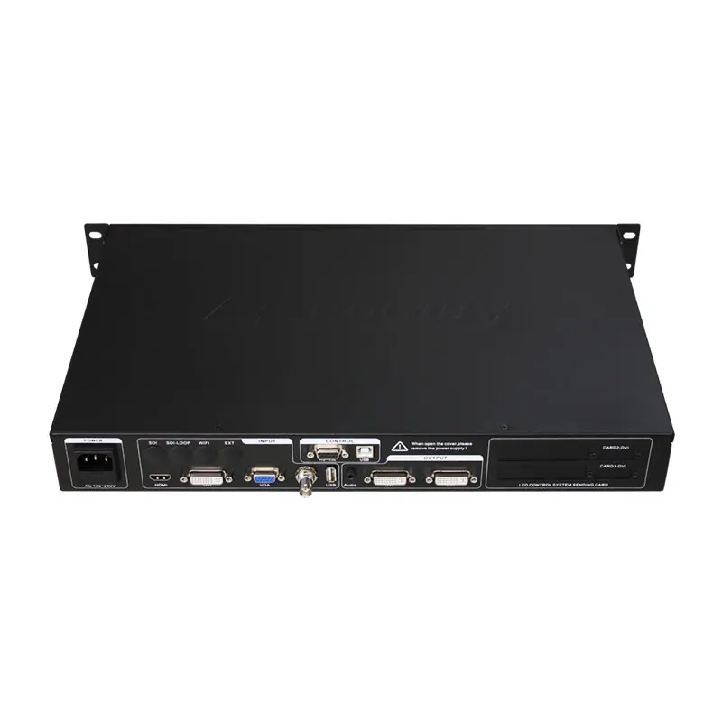 Podiumevenementen 2K LED-videoprocessor MVP300 met 2 STKS verzendkaart MSD300 Nova Star 4 Ethernet-poort voor led-cabine voor DJ