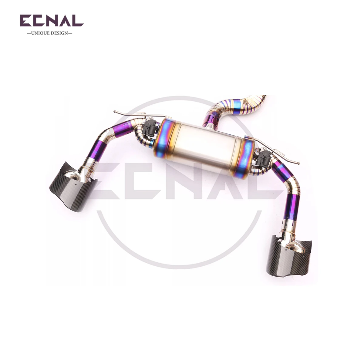

Ecnal Exhaust Catback with Valve Muffler High Performance Titanium Alloy Sport Valved Exhaust Pipe for Audi RS3 2.5T 2017-2021