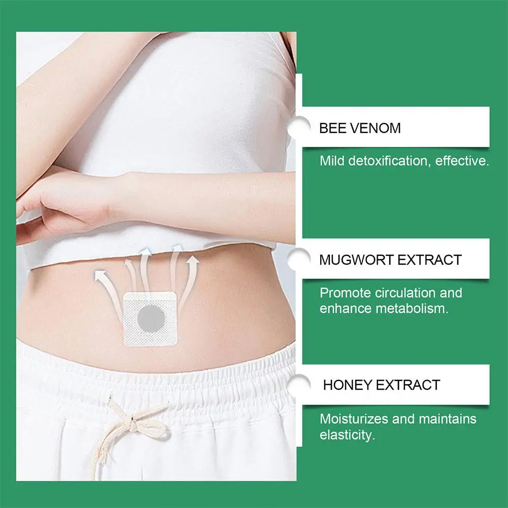 7pcs Mugwort Detoxification Slimming Patch Tighten The Skin And Easily Lose Weight New