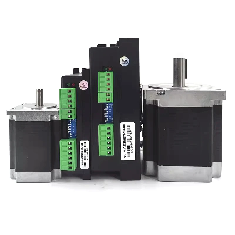 57 Stepper Motor Kit - 1.2N High Torque Stepper Motor 57BYG250B, Length 56MM, Two-phase 4-wire 3A