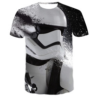 Disney Star Wars Graphic T Shirts Men Darth Vader Stormtrooper Logistics Operations Summer T-shirt Men's And Women's Oversized