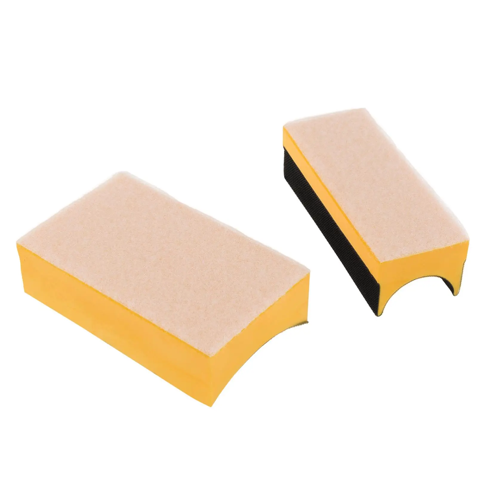 Hand Sanding Block Hook and Loop Assorted Shaped Sanding Disc Holder Grinding Sponge Abrasive Tool Manual Grinding Hand Tools