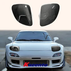 For Mazda Rx7 Fd3S Naca Headlight Covers (2Pcs) Carbon Fiber