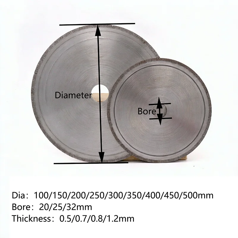 Metal Rotory Accessories Diamond Grinding Wheel Straight Tooth Slice Abrasive Ceramic Tile Jade Special Polishing Cutting Blade