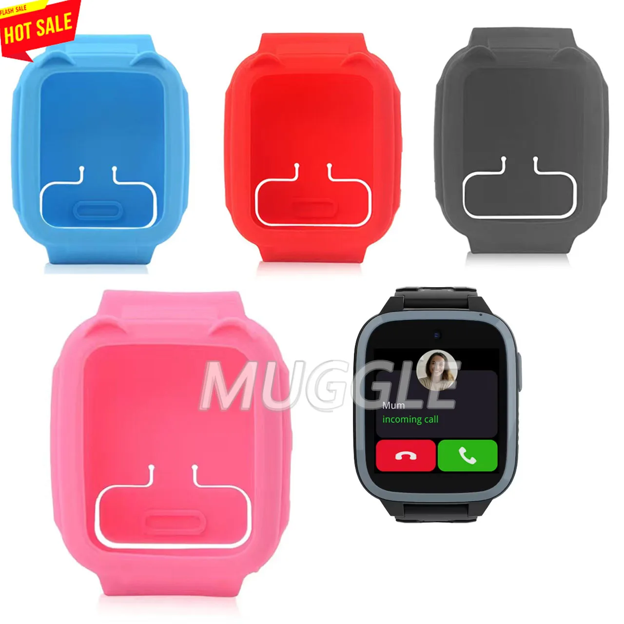 Xplora XGO3 Watch Phone Children  Xplora XGO 3 silicone watch protective cover soft case